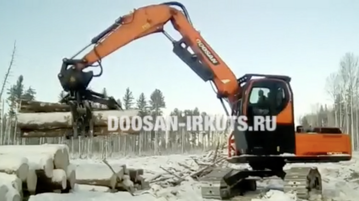 Захват для бревен и хлыстов, универсальный S30 Power clamp с аутригером